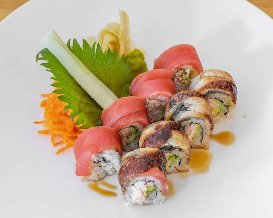 Order Beauty and the Beast Roll food online from Kuroshio Sushi Bar And Grille store, Smyrna on bringmethat.com