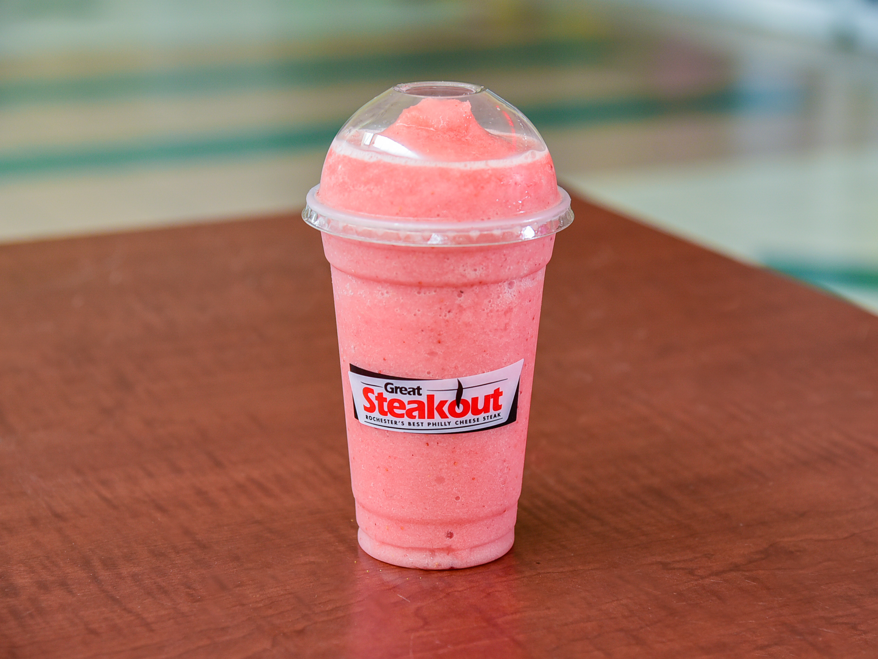 Order Strawberry and Banana Smoothie food online from Great Steakout store, Rochester on bringmethat.com