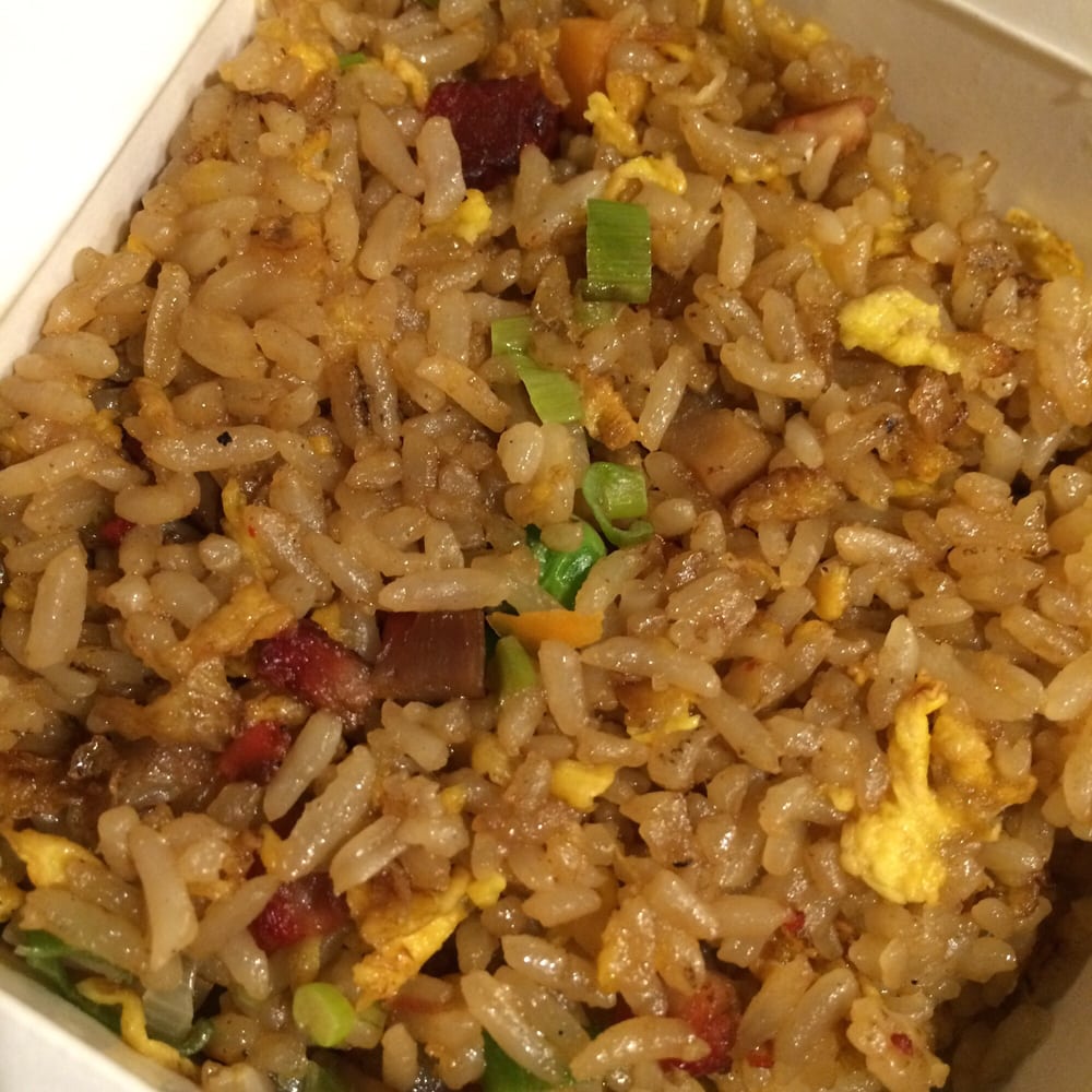 Order BBQ Pork Fried Rice 叉烧炒饭 food online from Rose Garden store, Puyallup on bringmethat.com