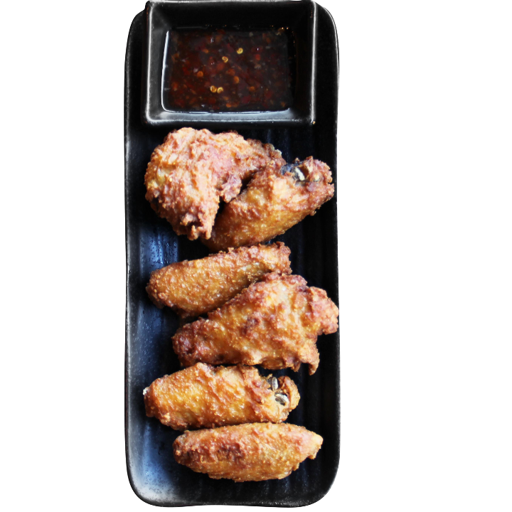 Order 19. Chicken Wings (6 炸雞翅 food online from Ten Ren Tea Time store, Walnut on bringmethat.com