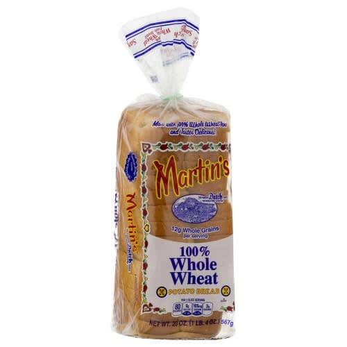 Order Martin's · 100% Whole Wheat Potato Bread (20 oz) food online from Safeway store, Rehoboth Beach on bringmethat.com