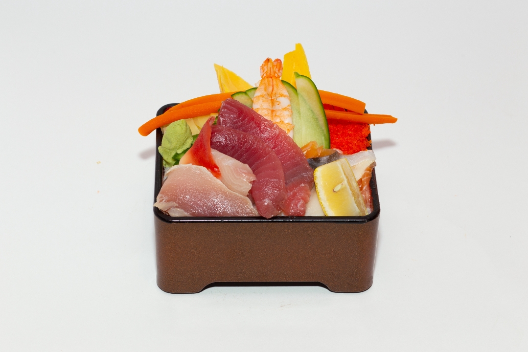 Order Chirashi Sushi food online from Taiko Japanese Restaurant store, Irvine on bringmethat.com