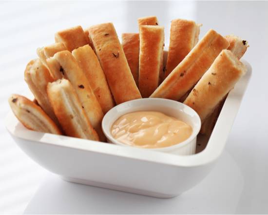 Order Bread Sticks with Cheese (10 pcs) food online from The Pasta Story store, San Mateo on bringmethat.com