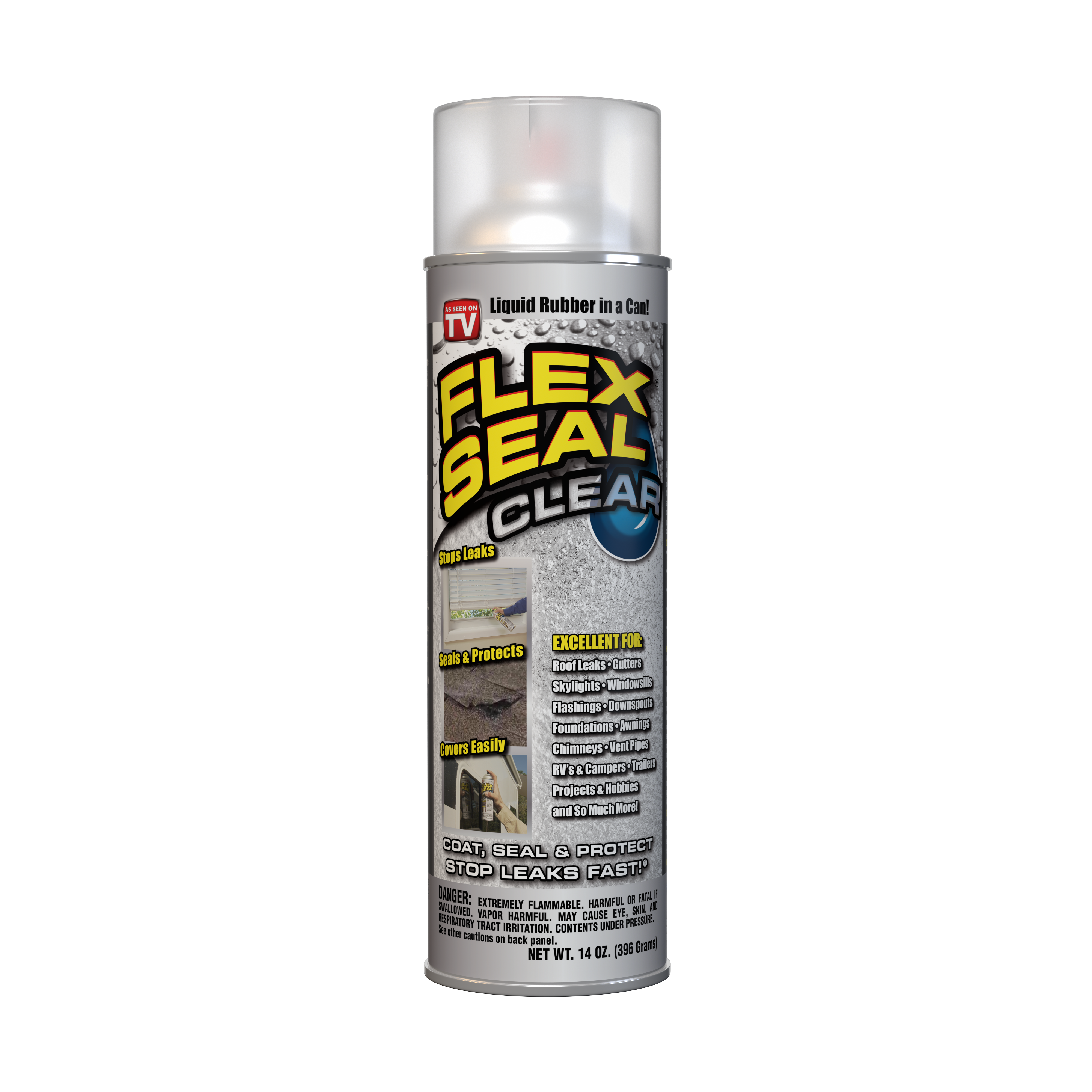 Order As Seen On TV Flex Seal Spray Can, Clear - 14 oz food online from Rite Aid store, READING on bringmethat.com