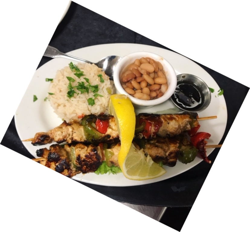 Order Honey Chicken Kabobs food online from Mauricio Grill & Cantina store, Bakersfield on bringmethat.com