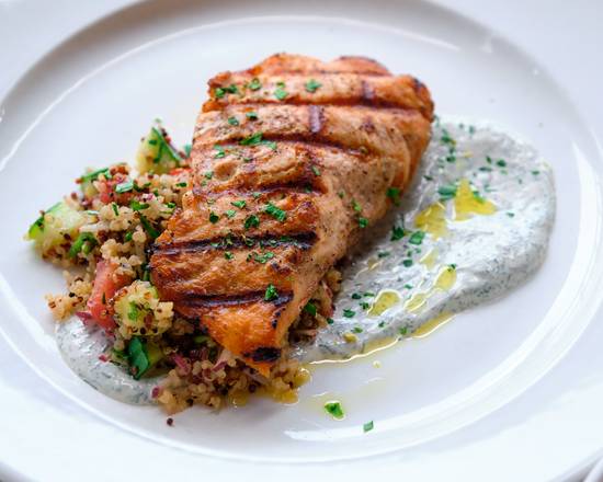 Order Grilled Salmon food online from Marlow's Tavern store, Atlanta on bringmethat.com