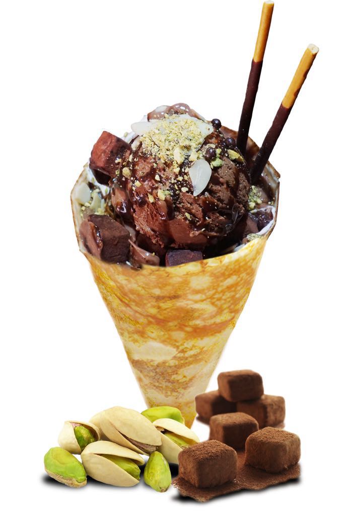 Order Chocolate Lover Crepe food online from Paris Super Crepes store, Champaign on bringmethat.com