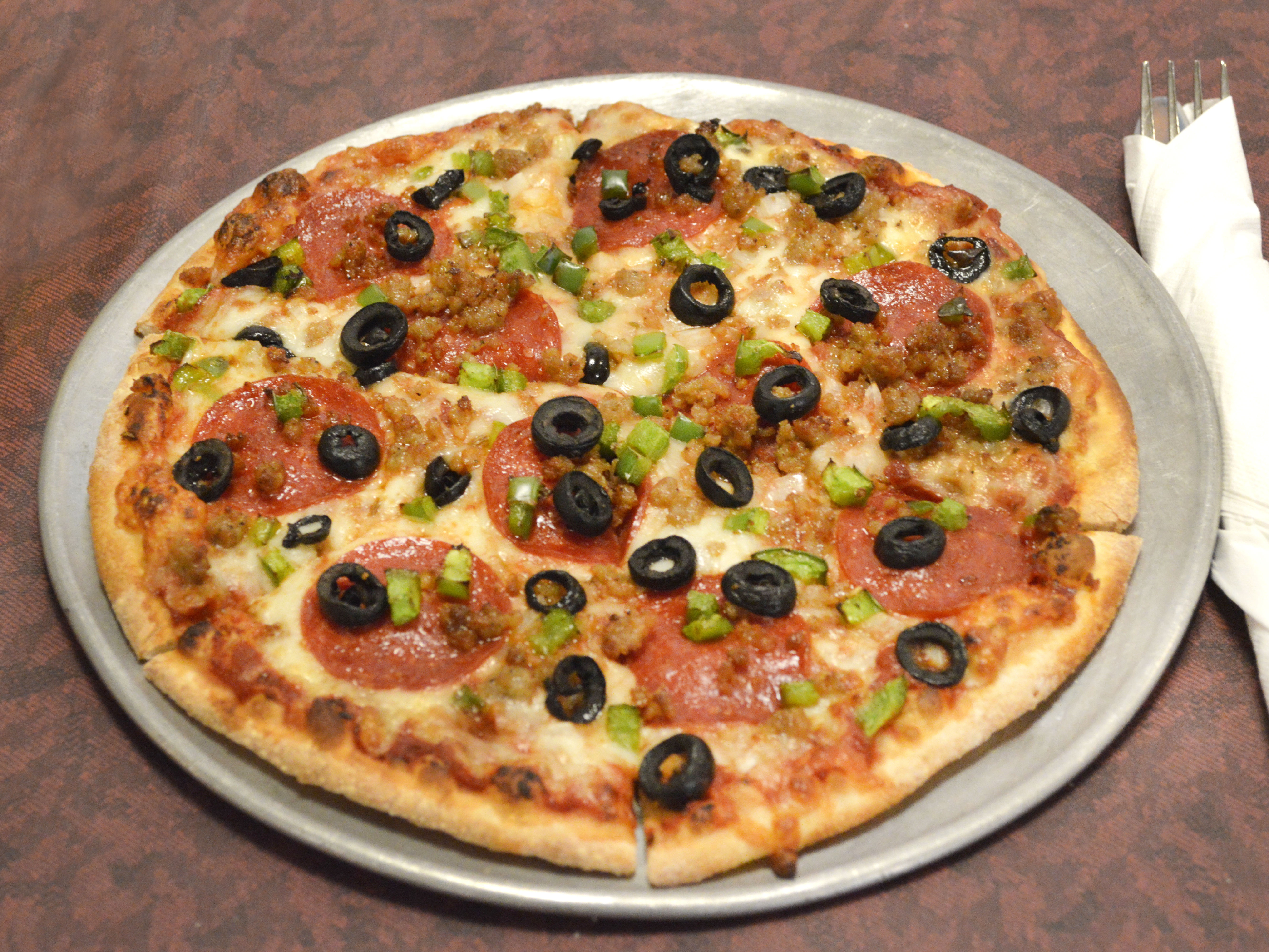 Order House Pizza food online from Jo-Jos Original Pizzeria store, Toledo on bringmethat.com