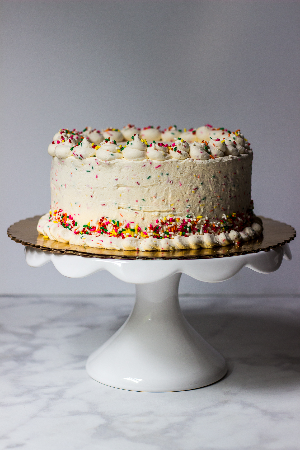 Order 6" Funfetti Cake or Chocolate food online from I Want Moore Bakery store, Philadelphia on bringmethat.com