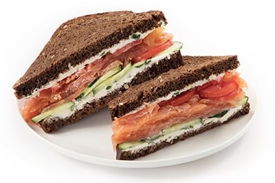 Order Smoked Salmon Sandwich food online from Fresh & Co. store, New York on bringmethat.com