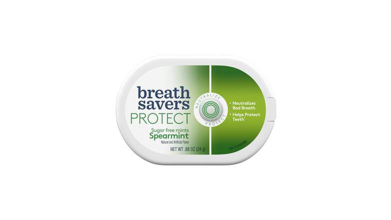 Order Breath Savers Protect Spearmint Mints food online from Trumbull Mobil store, Trumbull on bringmethat.com