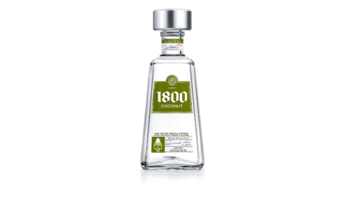 Order 1800 Reserva Coconut Tequila 750mL food online from Dimension Liquor store, Lake Forest on bringmethat.com