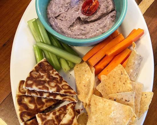 Order Black Bean Hummus food online from The Pony Inn store, Chicago on bringmethat.com