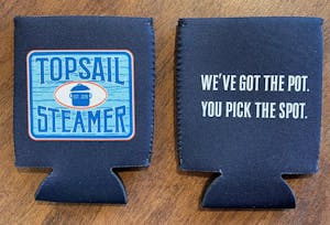 Order Topsail Steamer Can Koozie food online from Topsail Island store, Surf City on bringmethat.com