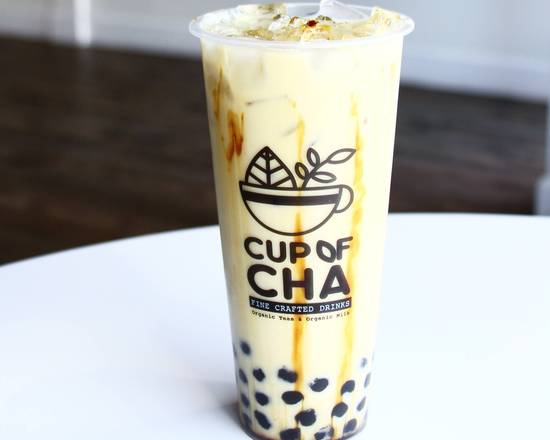 Order Green Candy (Brown Sugar + Boba) food online from Cup Of Cha Tea House store, Monrovia on bringmethat.com