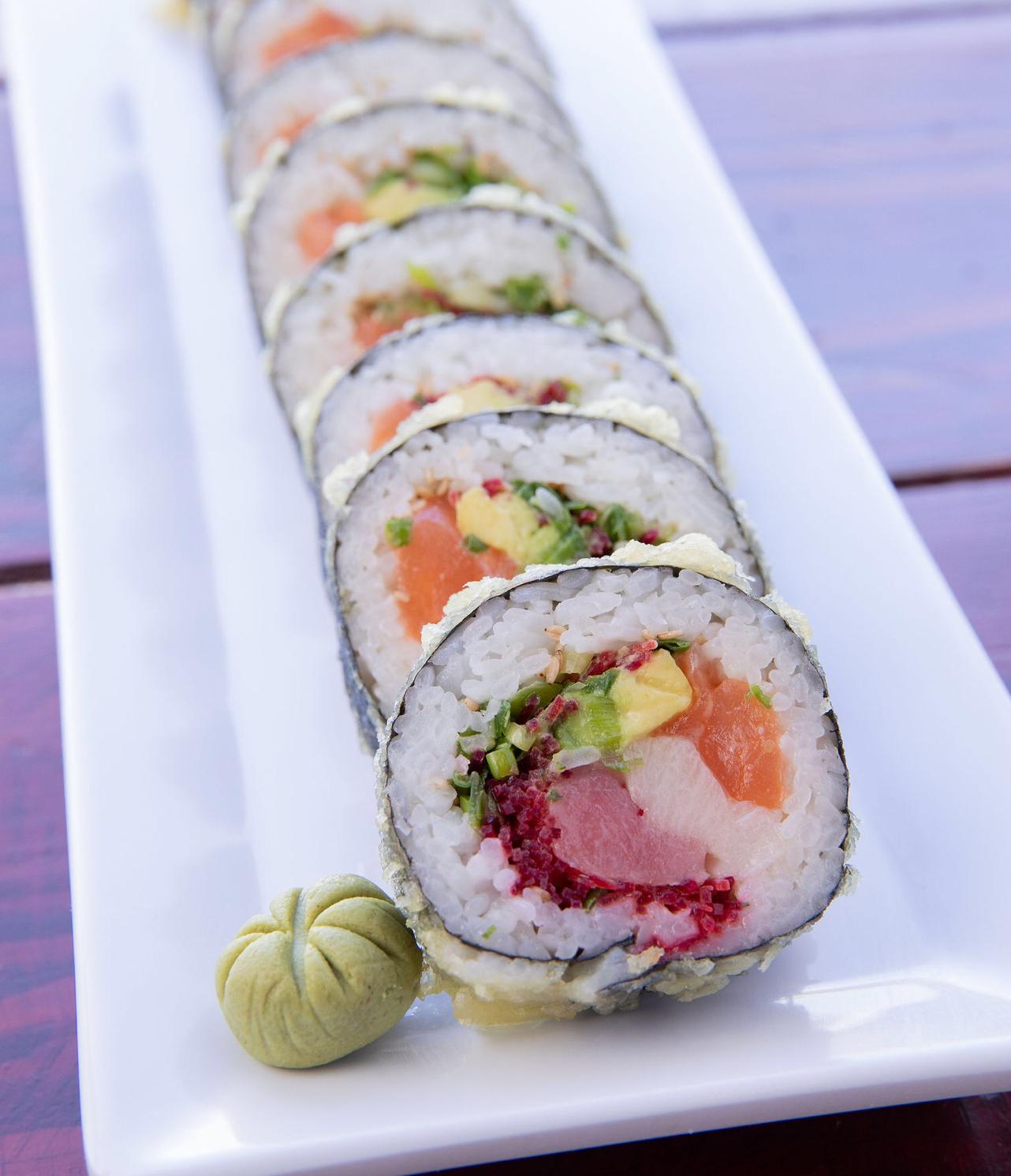 Order New Yorker Roll food online from Meshuga 4 Sushi - W. Pico Blvd. store, Los Angeles on bringmethat.com