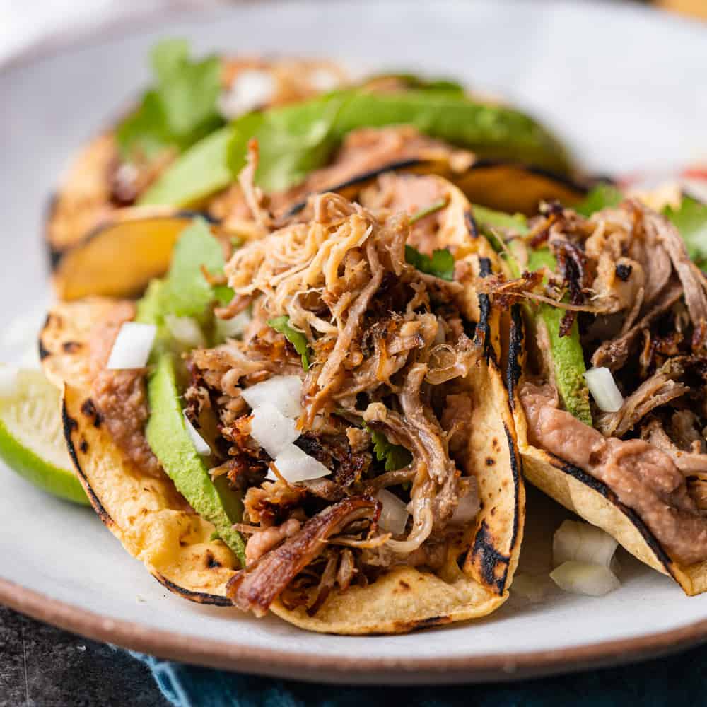 Order Carnitas Lunch TACO food online from Star Market store, Austin on bringmethat.com