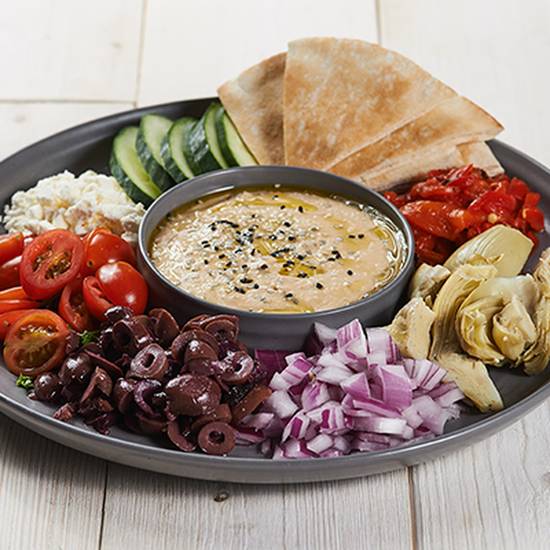 Order Hummus Plate food online from Wood-N-Tap - Southington store, Southington on bringmethat.com