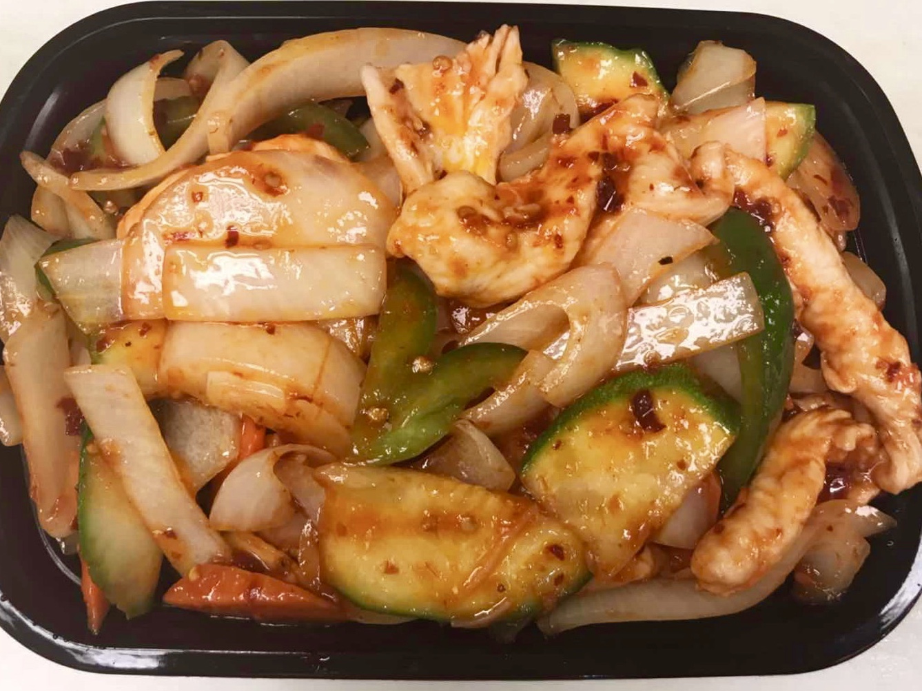 Order 65. Large Hot and Spicy Chicken 干烧鸡（大 food online from JJ China store, Morrisville on bringmethat.com