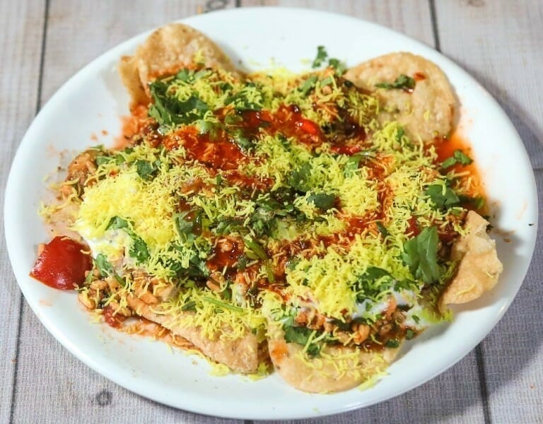Order Chaat Papdi food online from India Oven store, Roseville on bringmethat.com