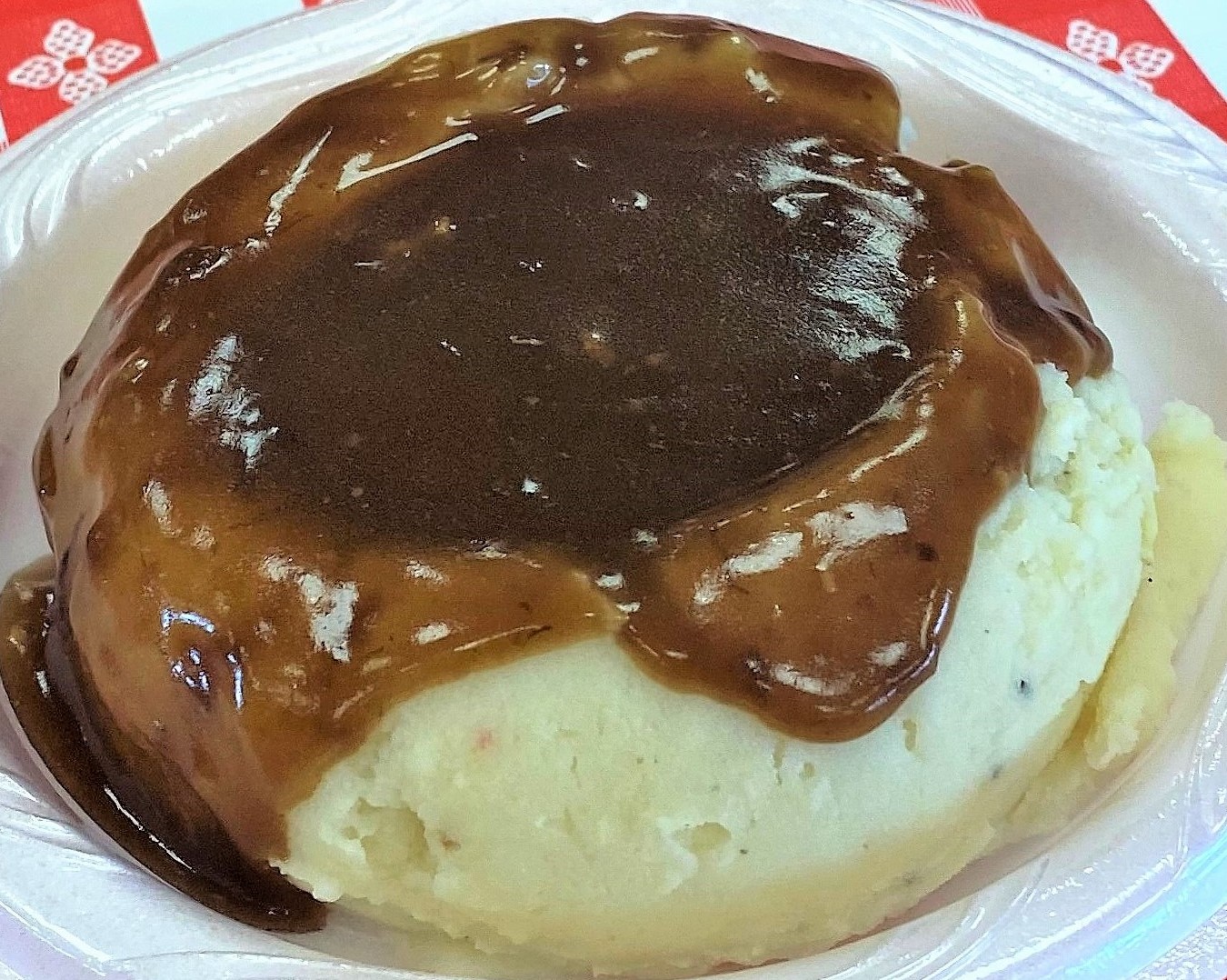 Order Mashed Potatoes and Gravy food online from Hog Wild Pit Bar-B-Q store, Phoenix on bringmethat.com