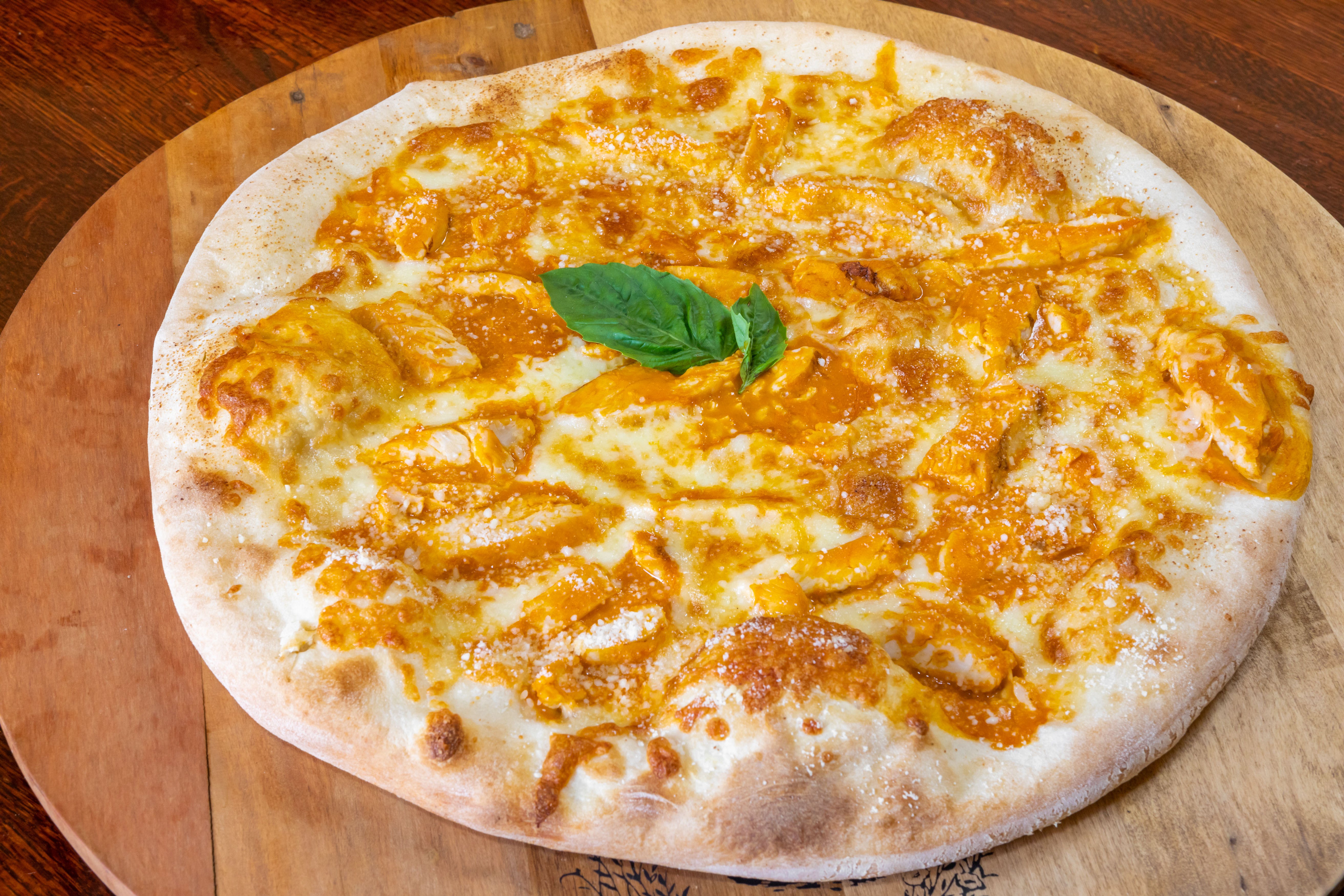 Order Buffalo Chicken Pizza - Personal food online from Capri Restaurant store, Natrona Heights on bringmethat.com