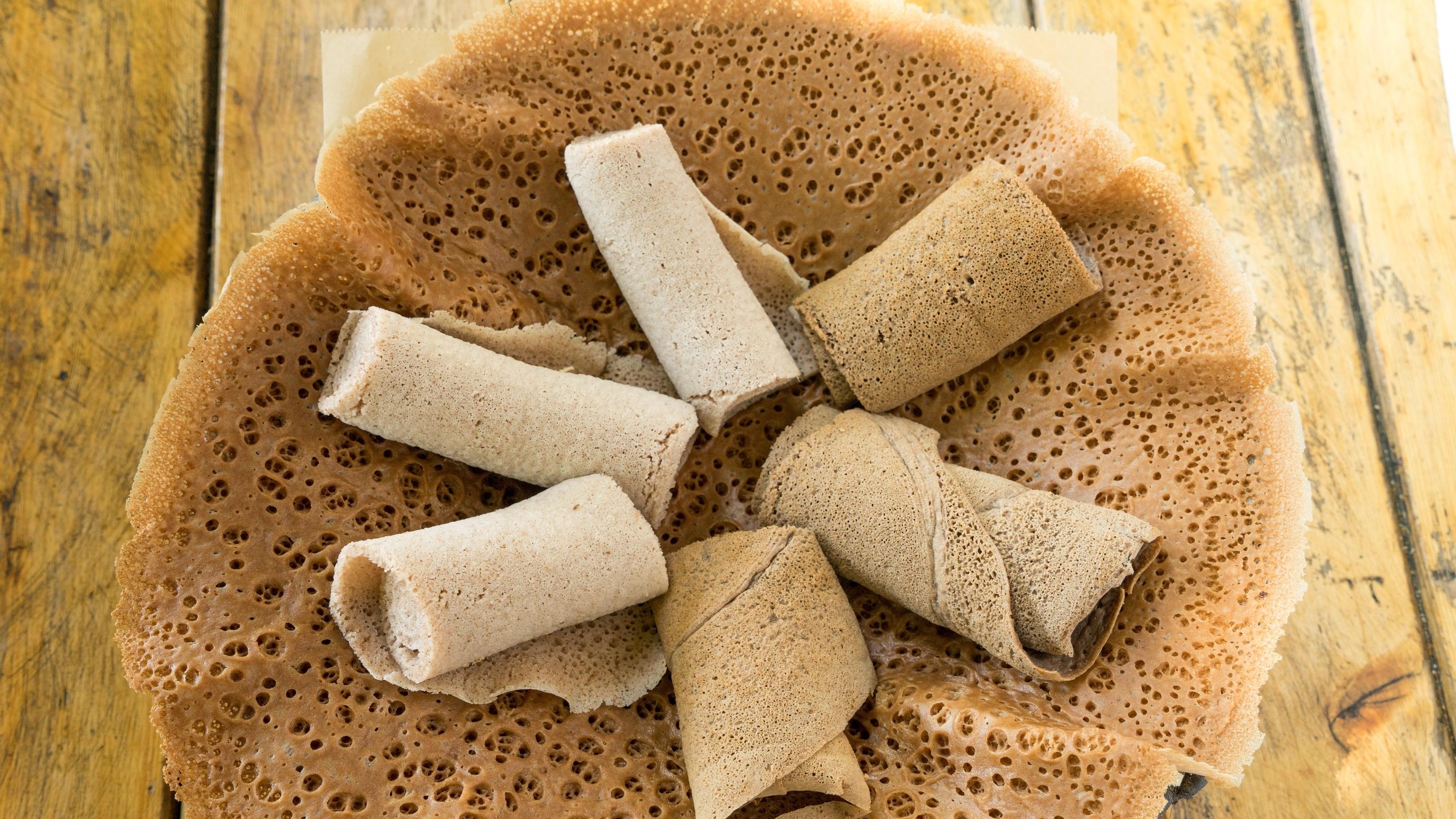 Order Gluten Free Teff Injera food online from Cafe Colucci store, Oakland on bringmethat.com