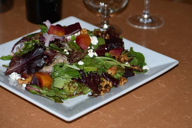 Order Hudson Valley Beet Salad food online from La Piazza Cucina Italiana & Wine Bar store, Melville on bringmethat.com