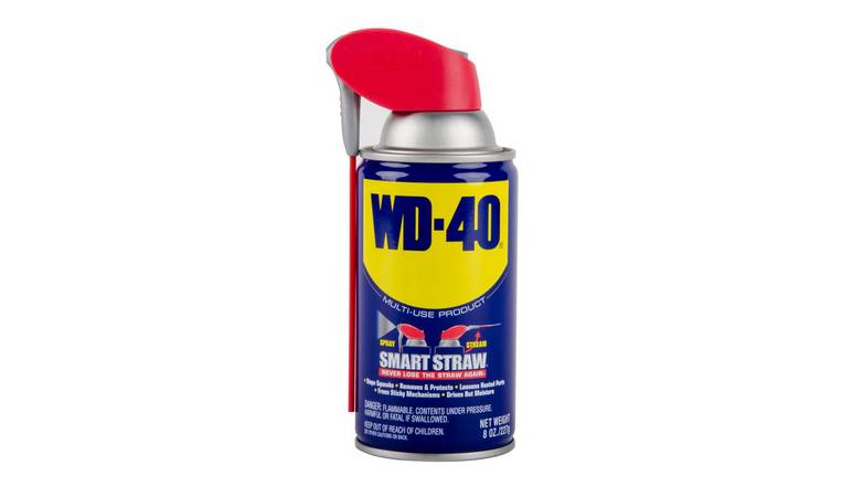 Order Wd-40 Smart Straw 2 Way Spray Lubricant food online from Route 7 Food Mart store, Norwalk on bringmethat.com