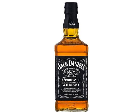 Order Jack Daniel’s Old No.7 whiskey, 750mL bottle (40% ABV) food online from Moby Liquor store, Los Angeles on bringmethat.com