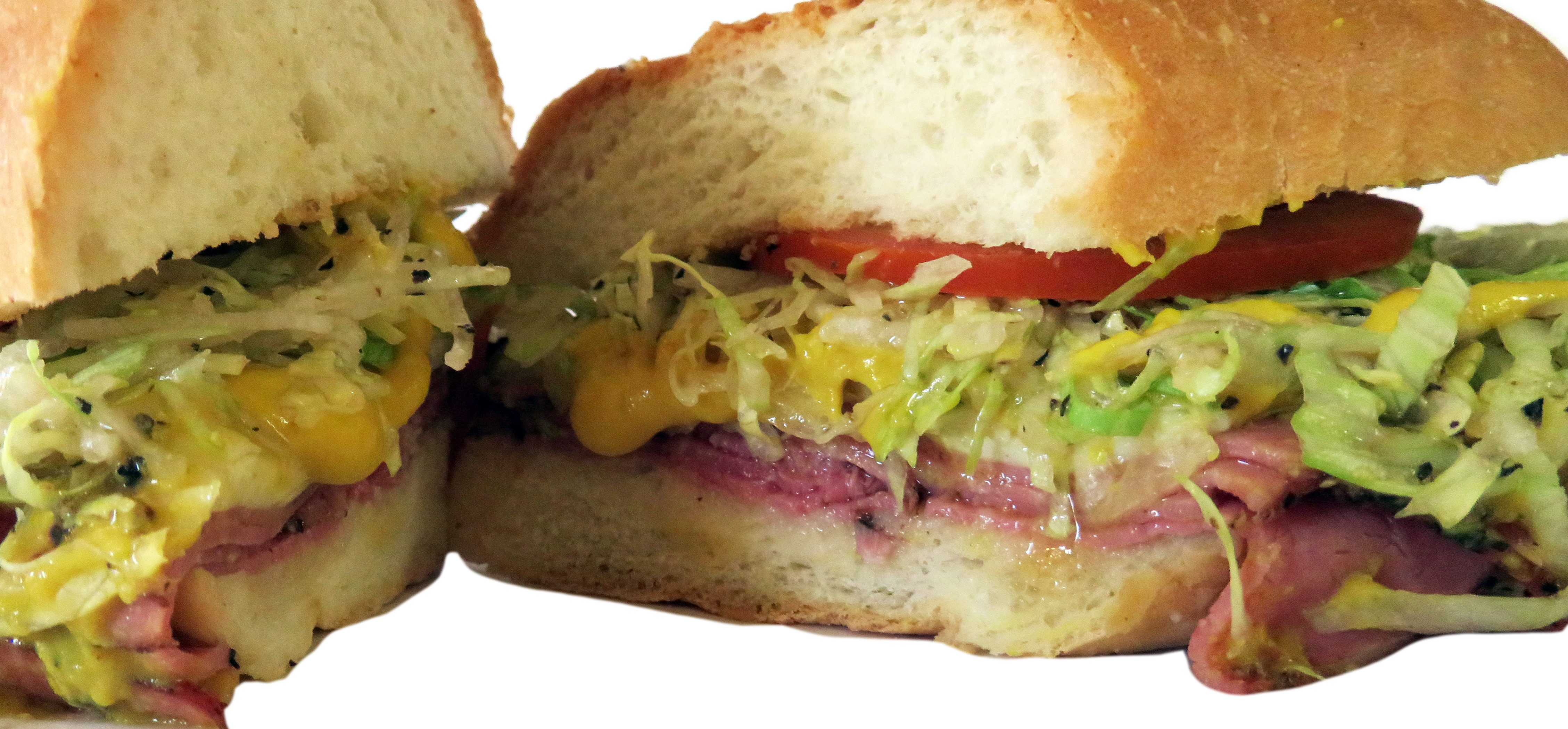 Order Pastrami and Cheese Sub food online from The Sub Station store, Riverside on bringmethat.com