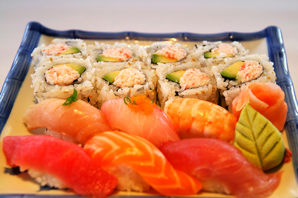 Order Sushi & House Roll food online from Minato Sushi store, Lake Forest on bringmethat.com