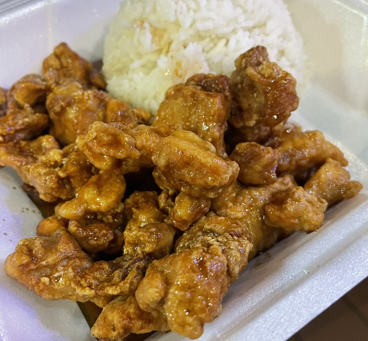Order Orange Chicken food online from Apong's Philly Steak store, Rancho Mirage on bringmethat.com