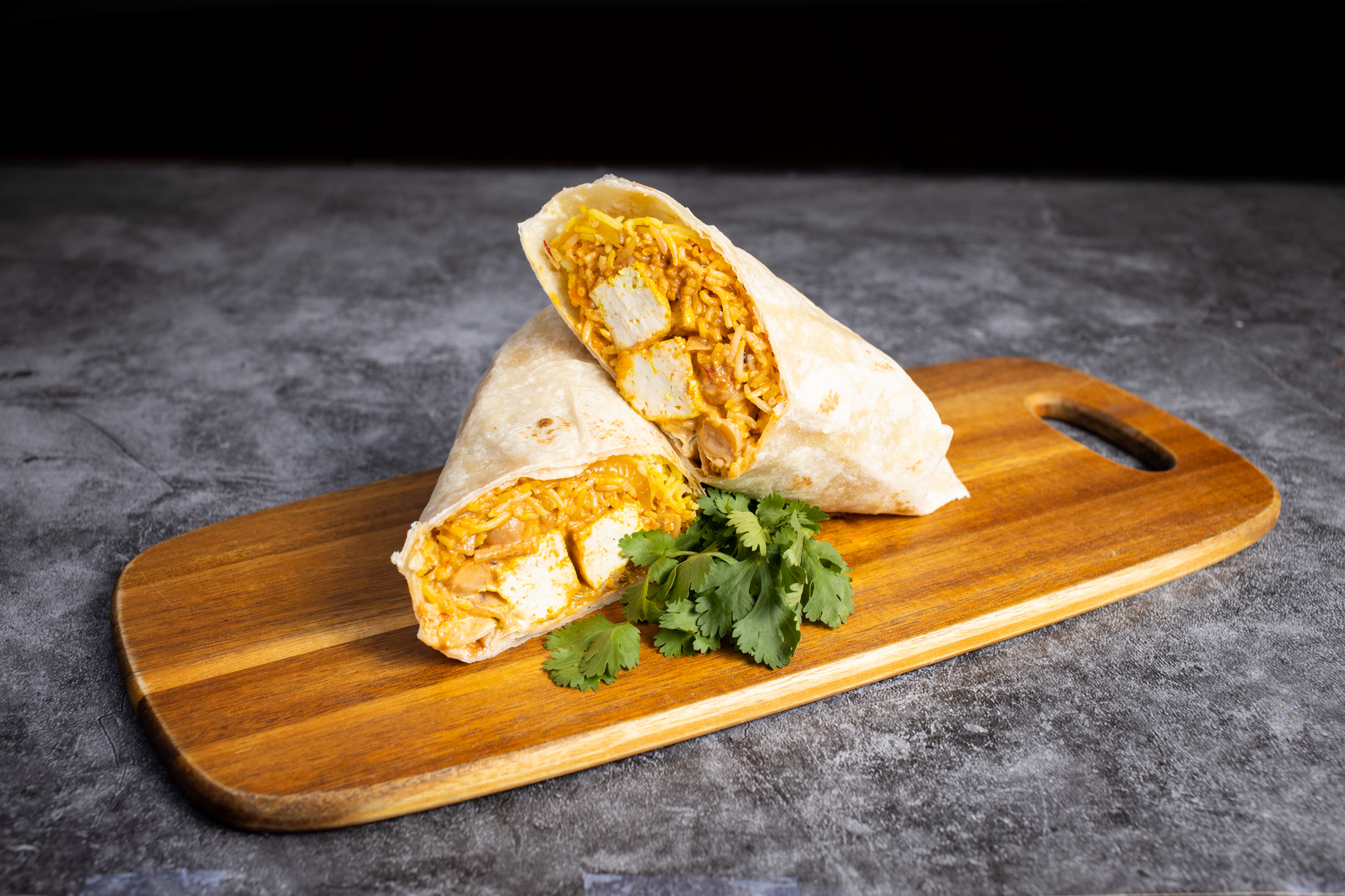 Order Paneer Tikka Burrito food online from Bollywood Bowl store, Phoenix on bringmethat.com