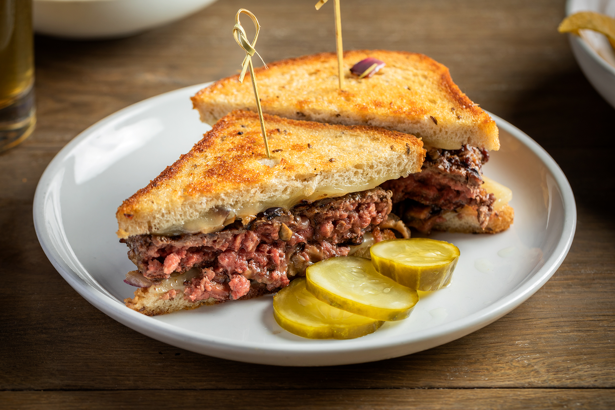 Order Shroomed Patty Melt food online from Cupitol Coffee & Eatery store, Chicago on bringmethat.com