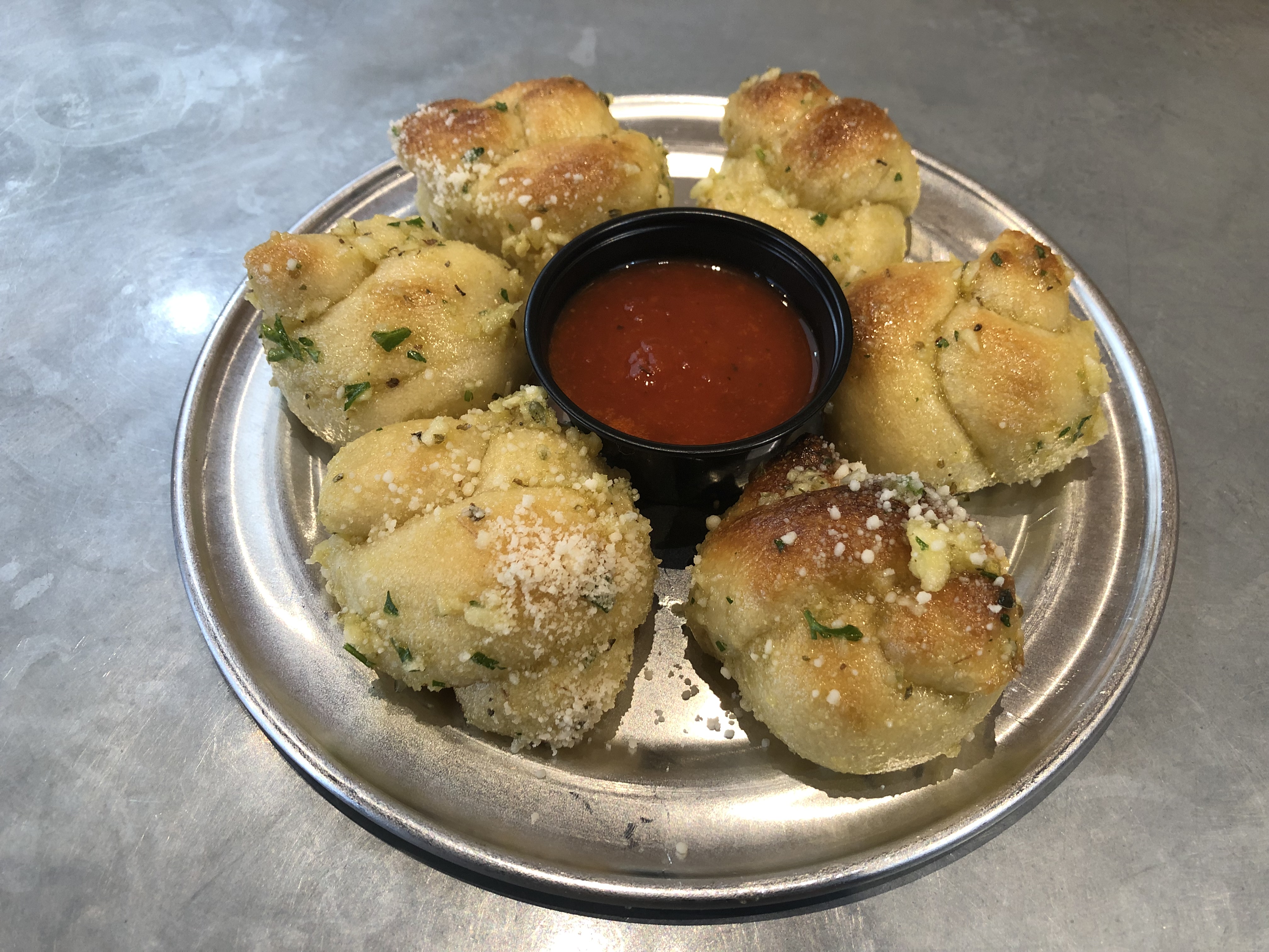 Order Garlic Knots food online from Purgatory Pizza store, Los Angeles on bringmethat.com