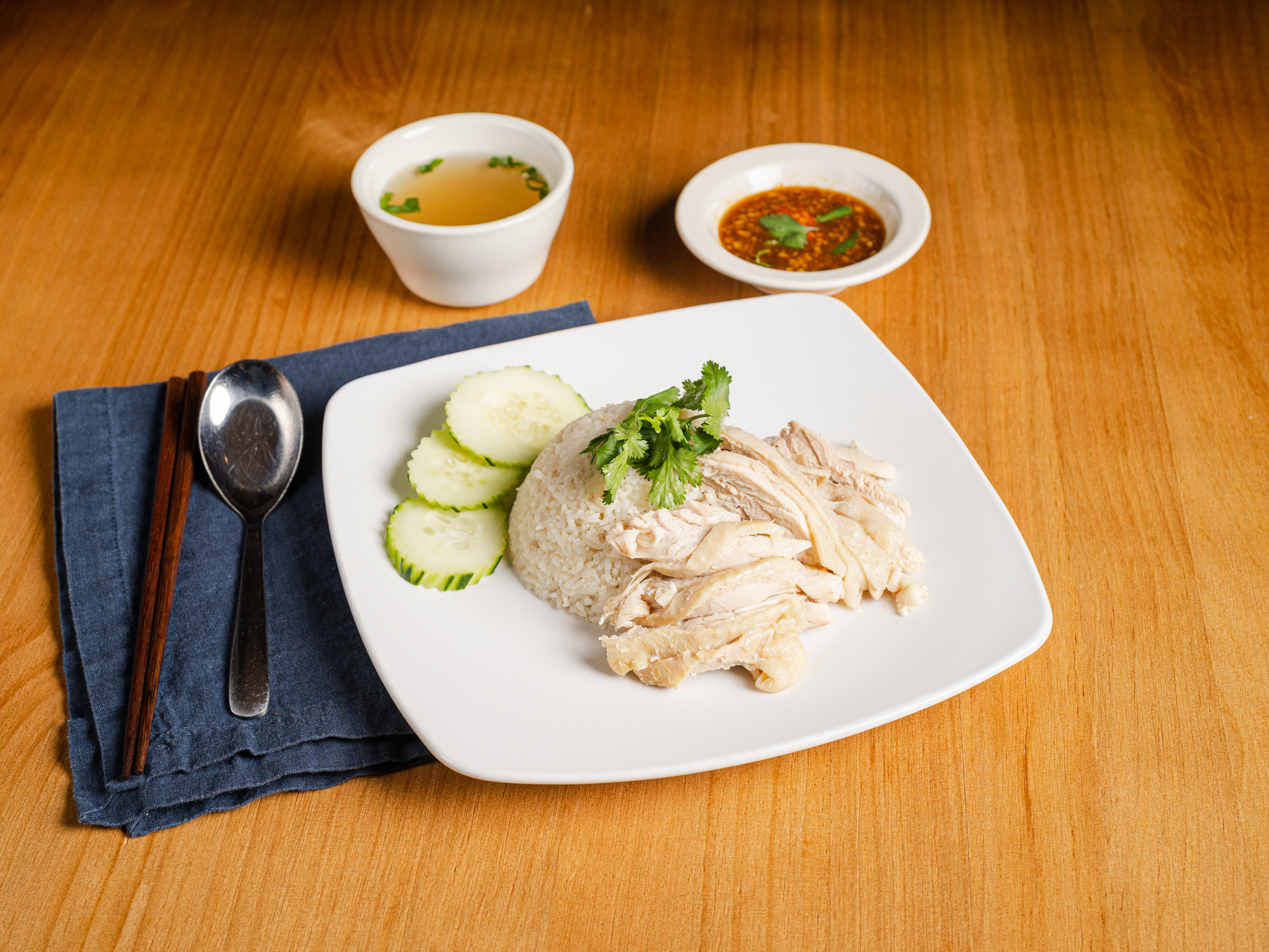 Order Hainan Chicken Rice food online from Folsom Thai store, Boulder on bringmethat.com