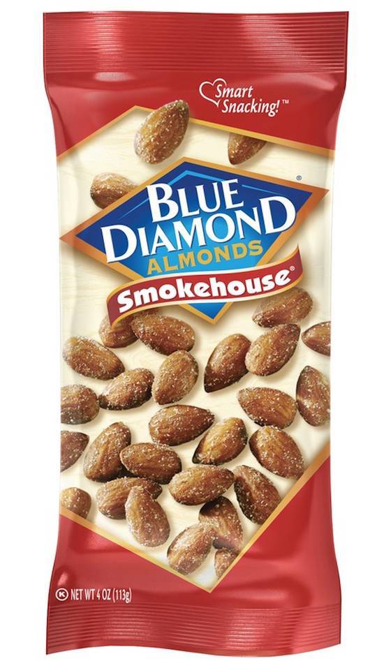 Order Blue Diamond Almonds - Smokehouse food online from Extra Mile 3062 store, Vallejo on bringmethat.com
