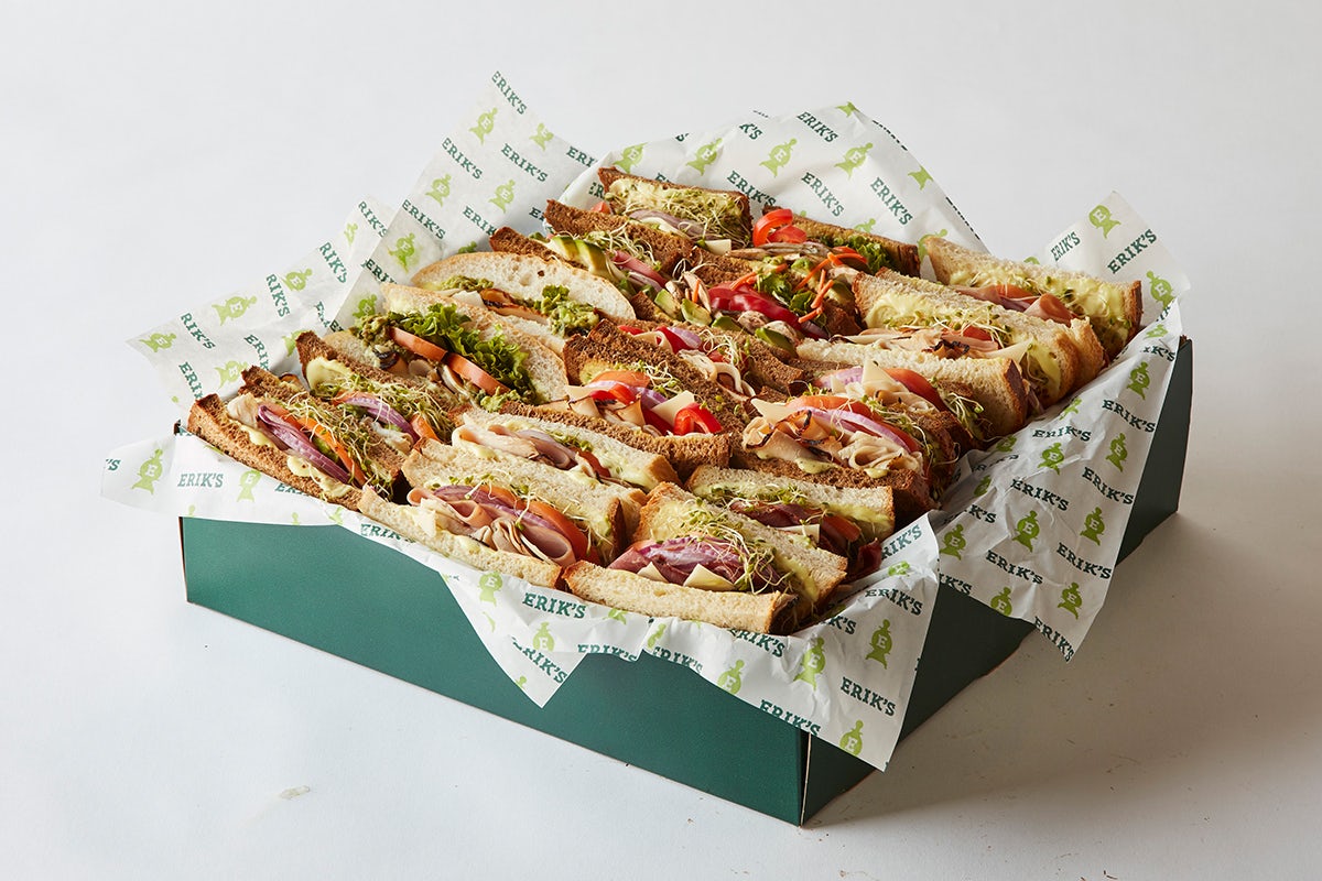 Order Just the Sandwiches Tray food online from Erik Delicafe store, Dublin on bringmethat.com