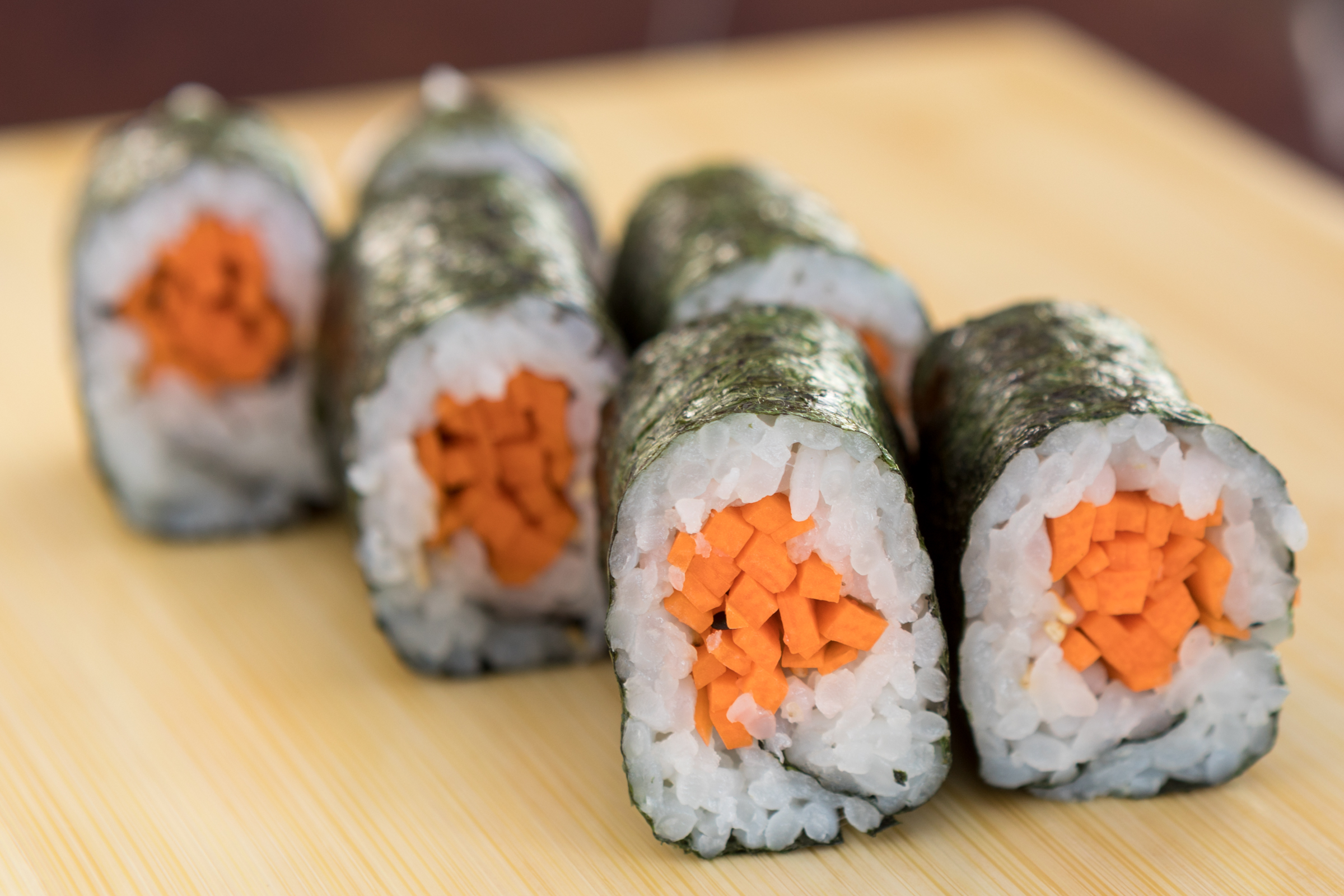 Order Carrot Roll food online from Yo Sushi store, Alameda on bringmethat.com