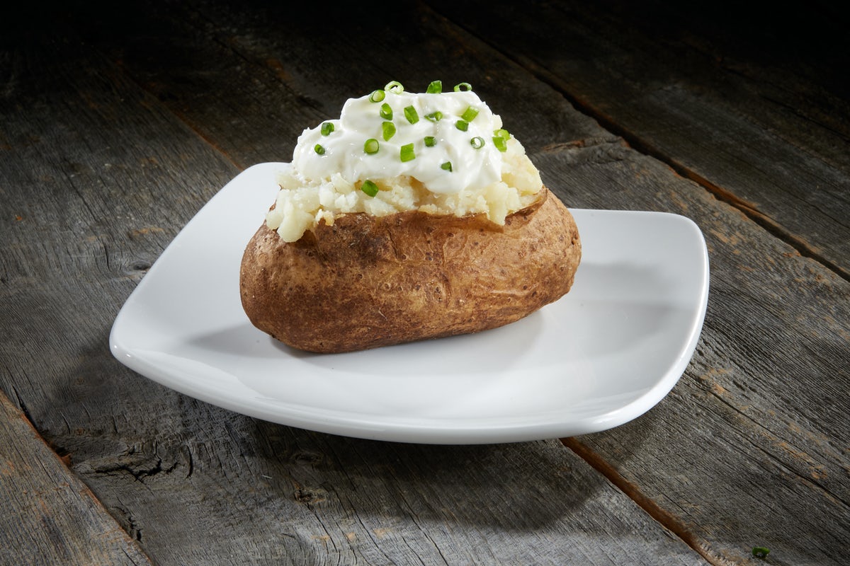 Order Baked Potato food online from Sizzler store, Roseburg on bringmethat.com