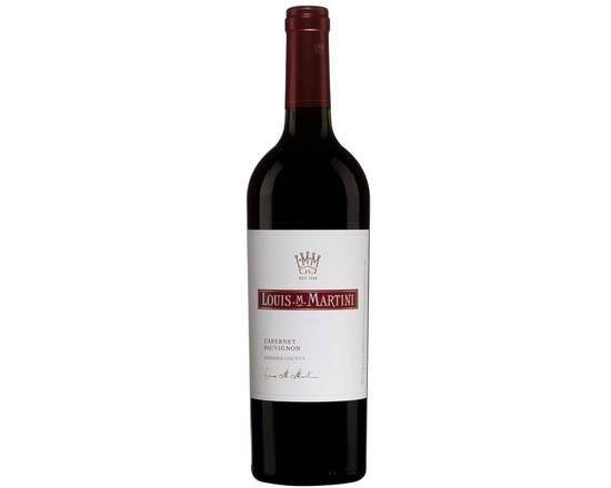 Order Louis M. Martini, Cabernet Sauvignon Sonoma County (2018) · 750 mL food online from House Of Wine store, New Rochelle on bringmethat.com