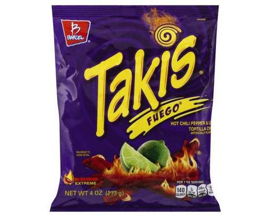 Order Takis Fuego Corn Tortilla Chips 4oz food online from Rocket store, San Clemente on bringmethat.com