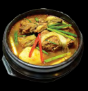 Order D15. Pork Neck Bone Stew (Gamjatang) food online from Lucky Palace Korean Restaurant store, Houston on bringmethat.com
