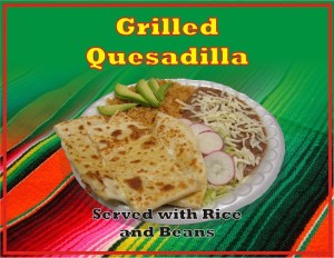 Order Quesadilla Combination food online from El Grullo Restaurant store, Mesa on bringmethat.com