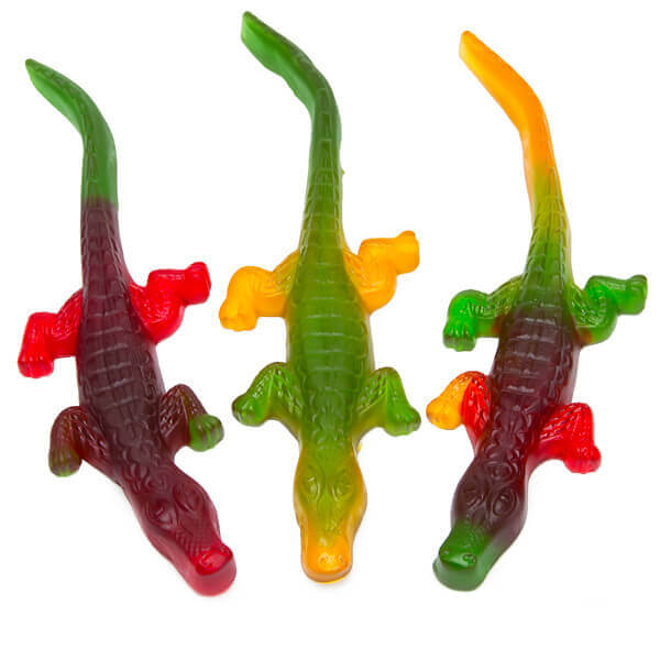 Order Jelly Belly Gummi Large Pet Gator 3 oz.  food online from Chocolate Boutique store, Pittsburgh on bringmethat.com