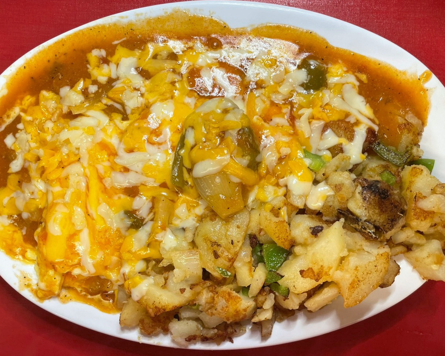 Order Spanish Omelette food online from Eat At Rudy store, Los Angeles on bringmethat.com