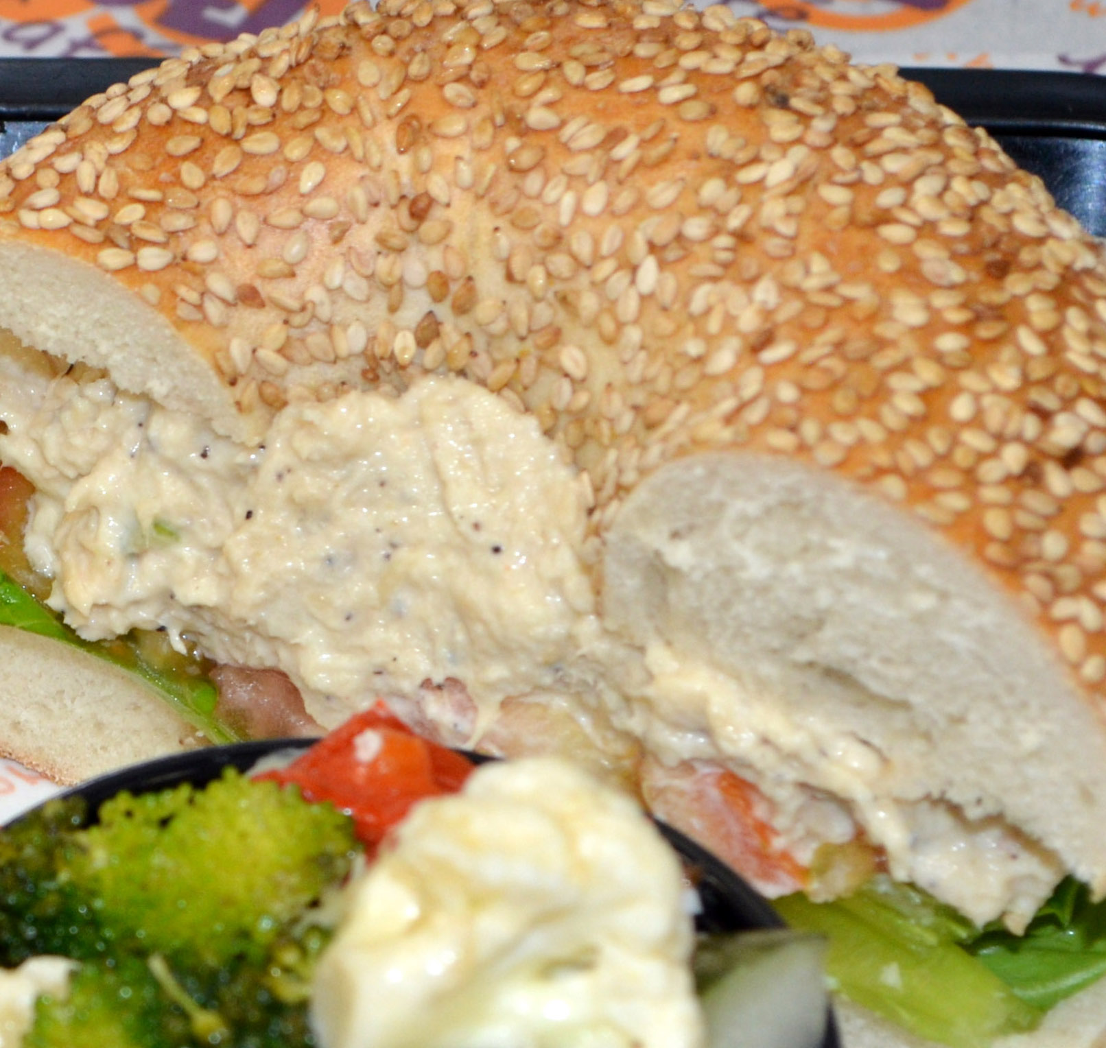 Order Chicken Salad Sandwich food online from Bagel Cafe store, Herndon on bringmethat.com
