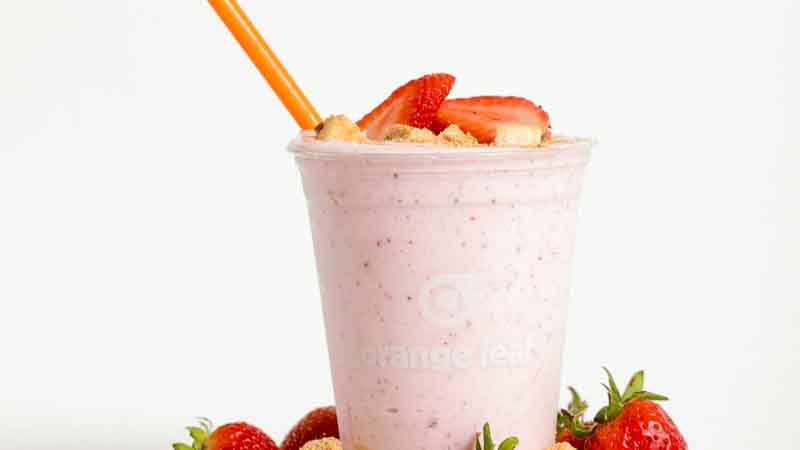 Order Strawberry Shake food online from Orange Leaf Frozen Yogurt store, Lexington on bringmethat.com