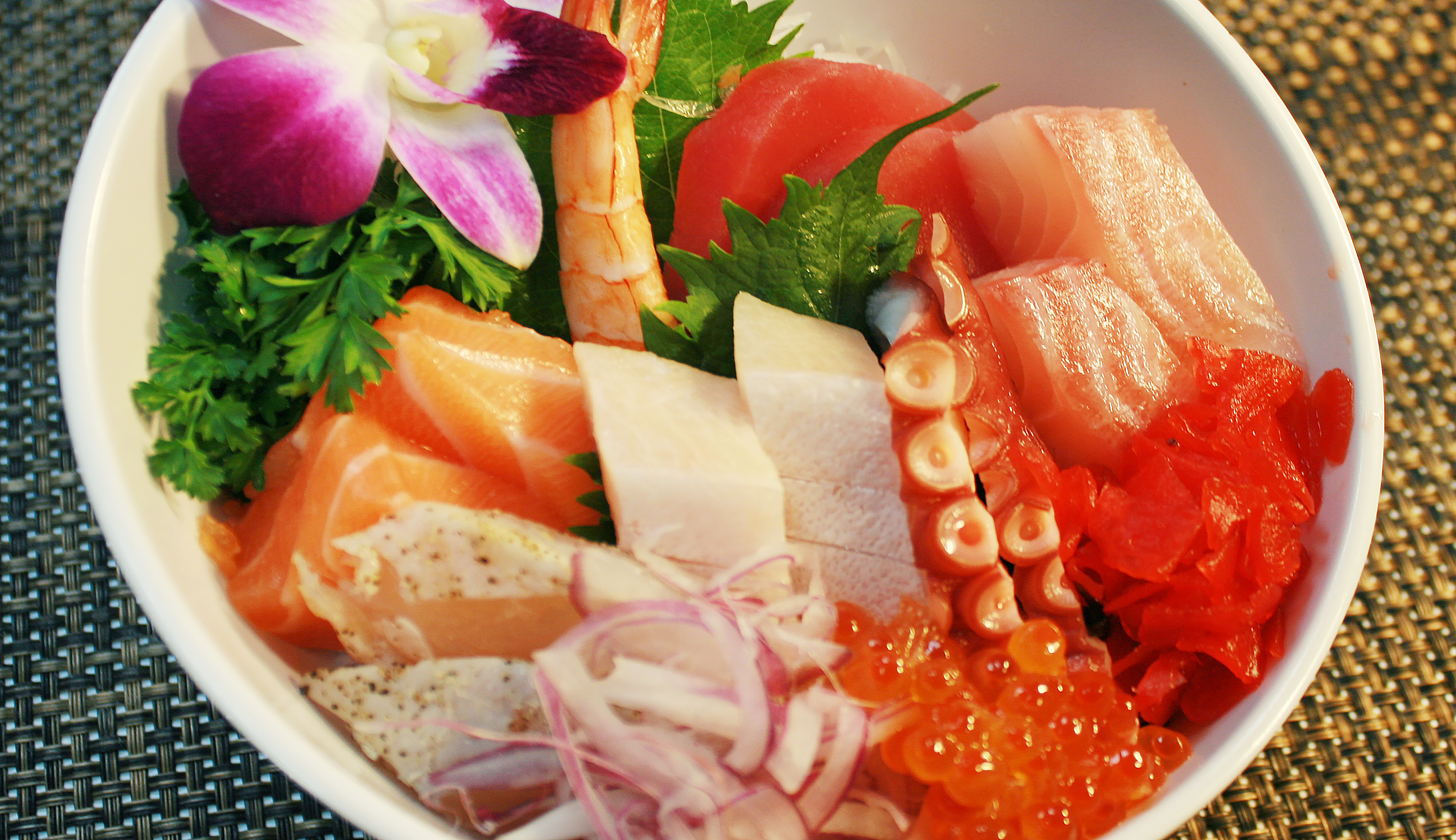 Order Chirashi Combination food online from Oki Doki Roll & Sushi store, Brea on bringmethat.com